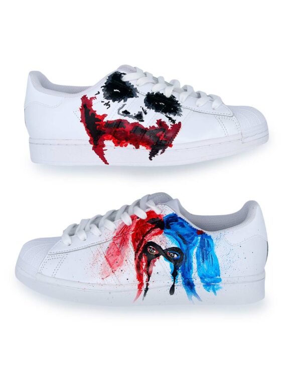 Adidas Superstar - Joker & Harley Quinn